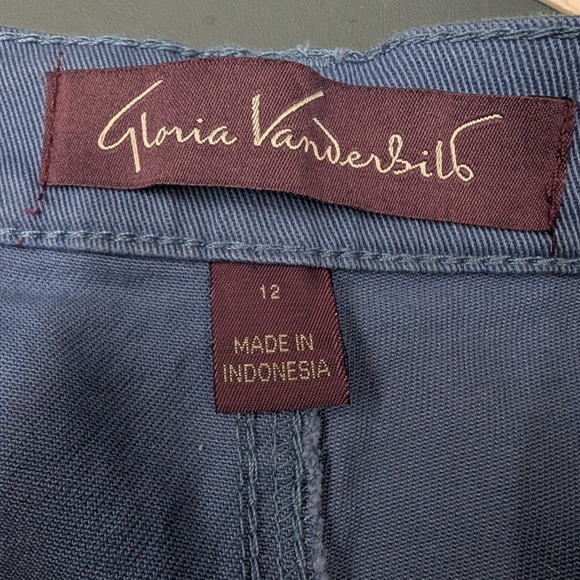 NWT Gloria Vanderbilt Amanda Jeans Women 12 Blue Tapered High Rise Ultra Stretch - Picture 7 of 16